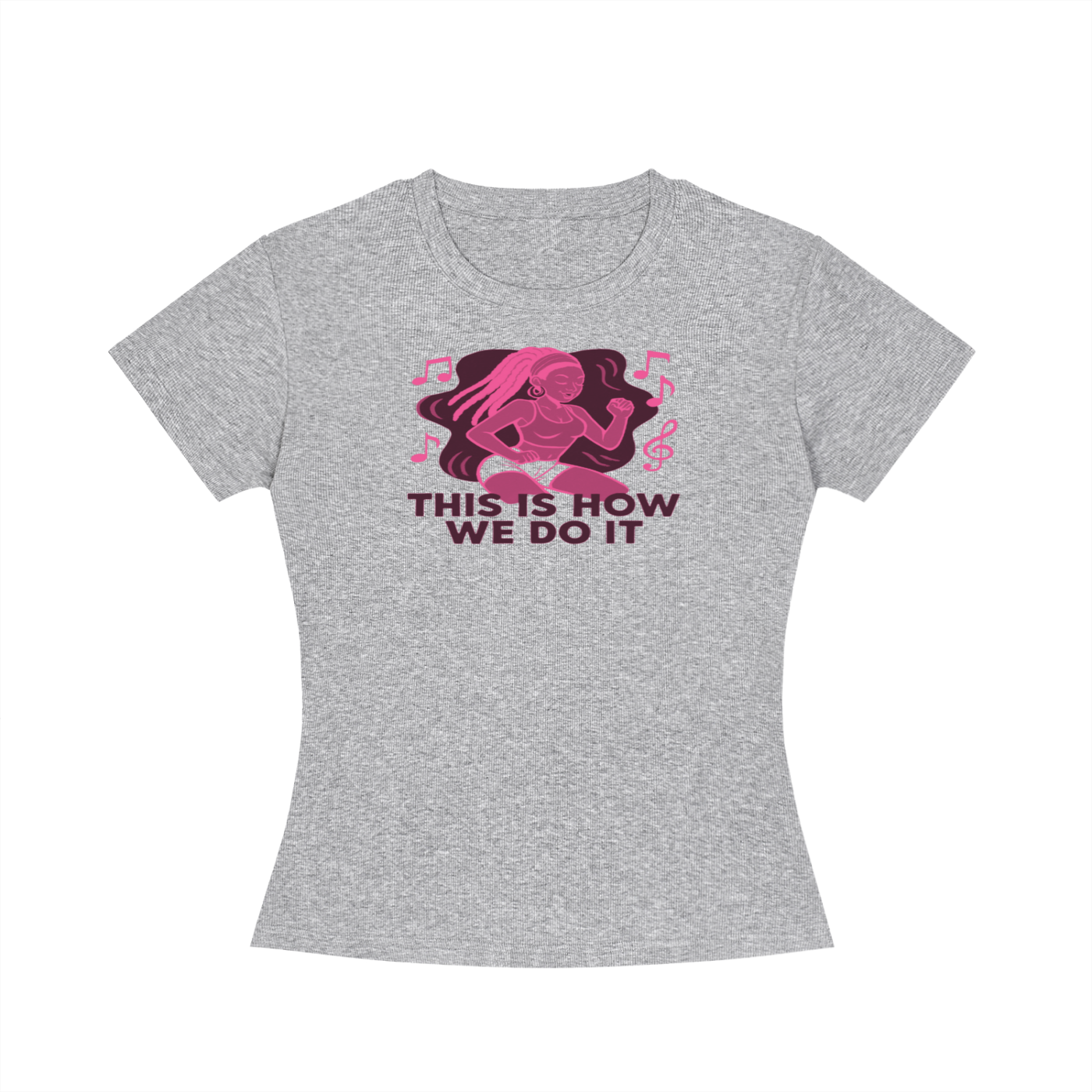 FZ Women's Slim Fit Crewneck Tee