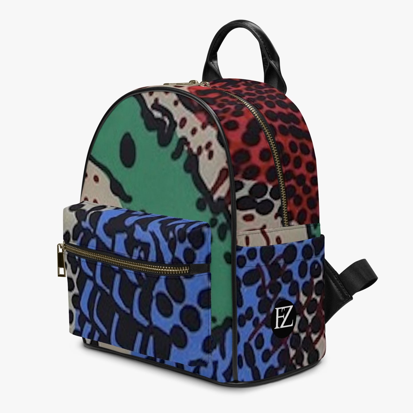 FZ Safari Printed PU Backpack