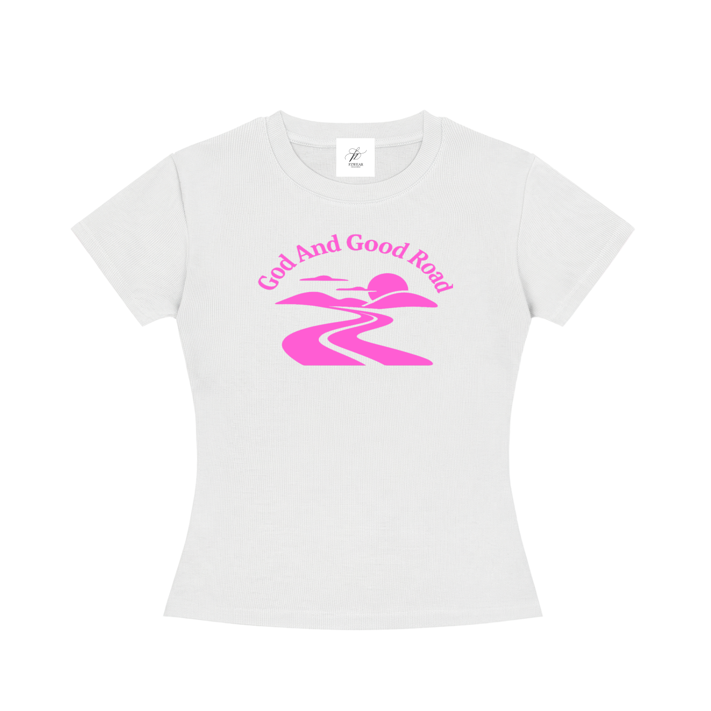 FZ Women's Slim Fit Good Road Crewneck Tee