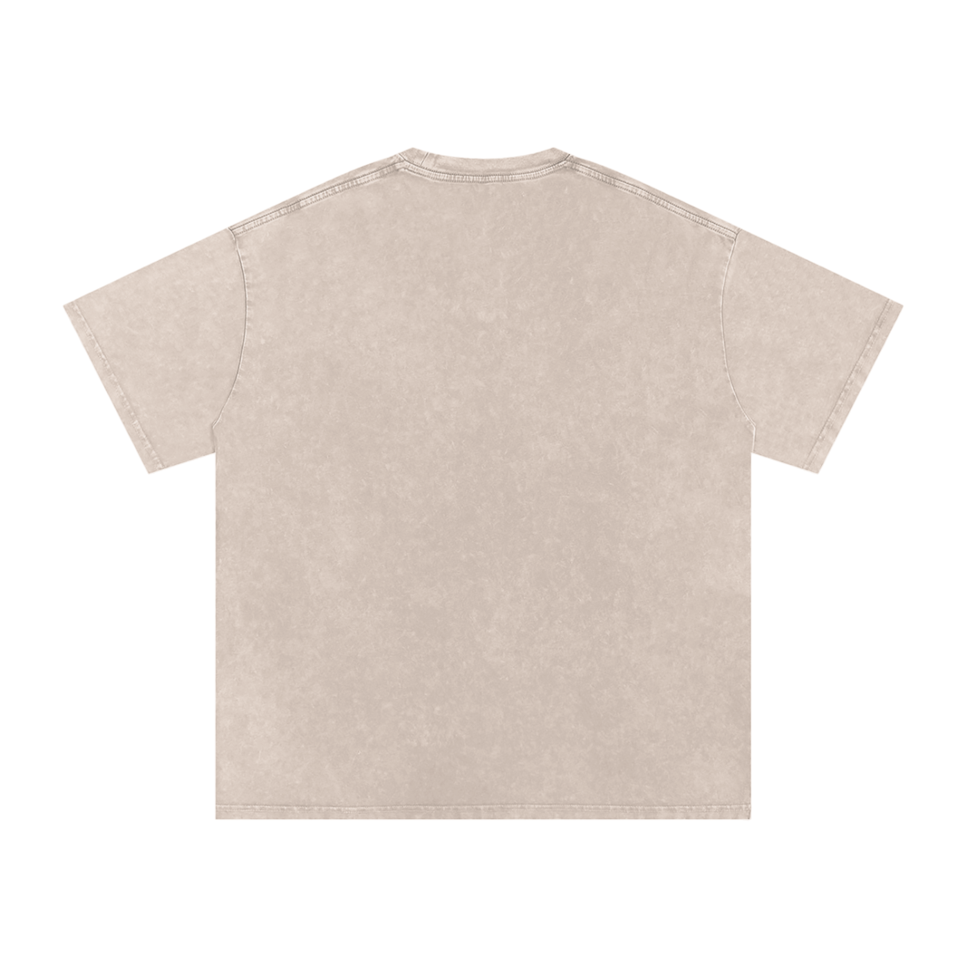FZ Unisex Snow Washed Oversized Bang Cotton Tee