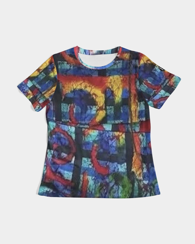 FZ AFRICAN ABSTRACT PRINT Women's Tee - FZwear