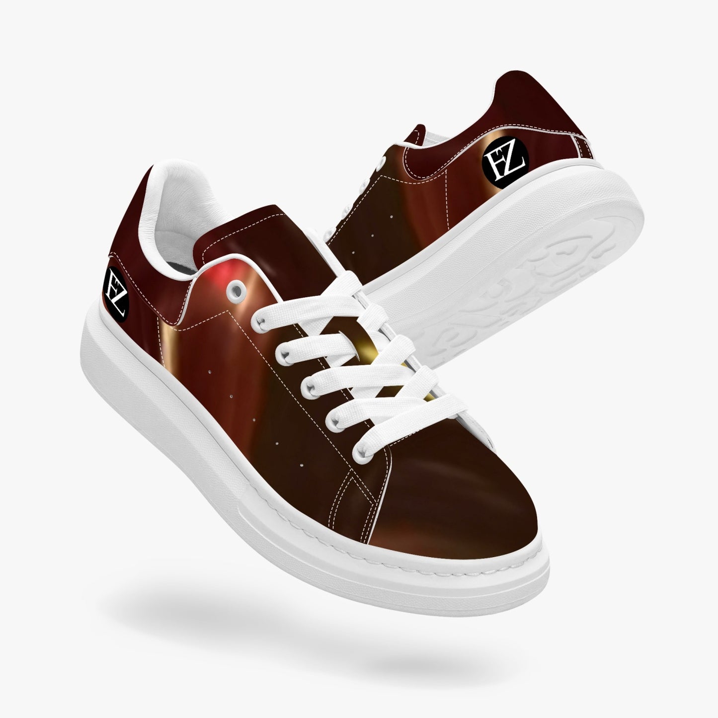 FZ Unisex Leather Chunky Sneakers