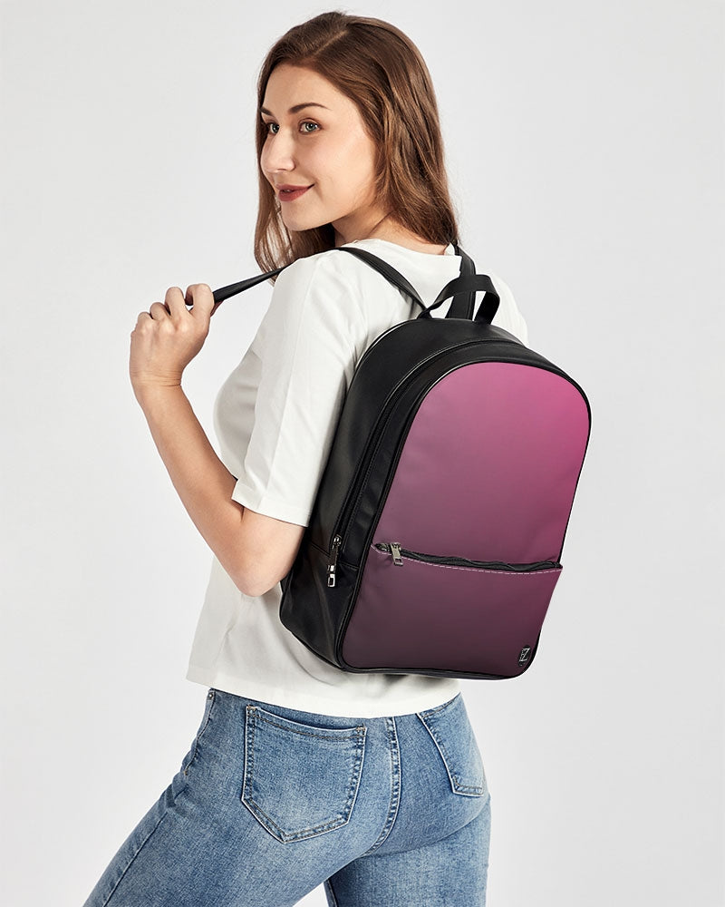 FZ FADED Classic Faux Leather Backpack - FZwear