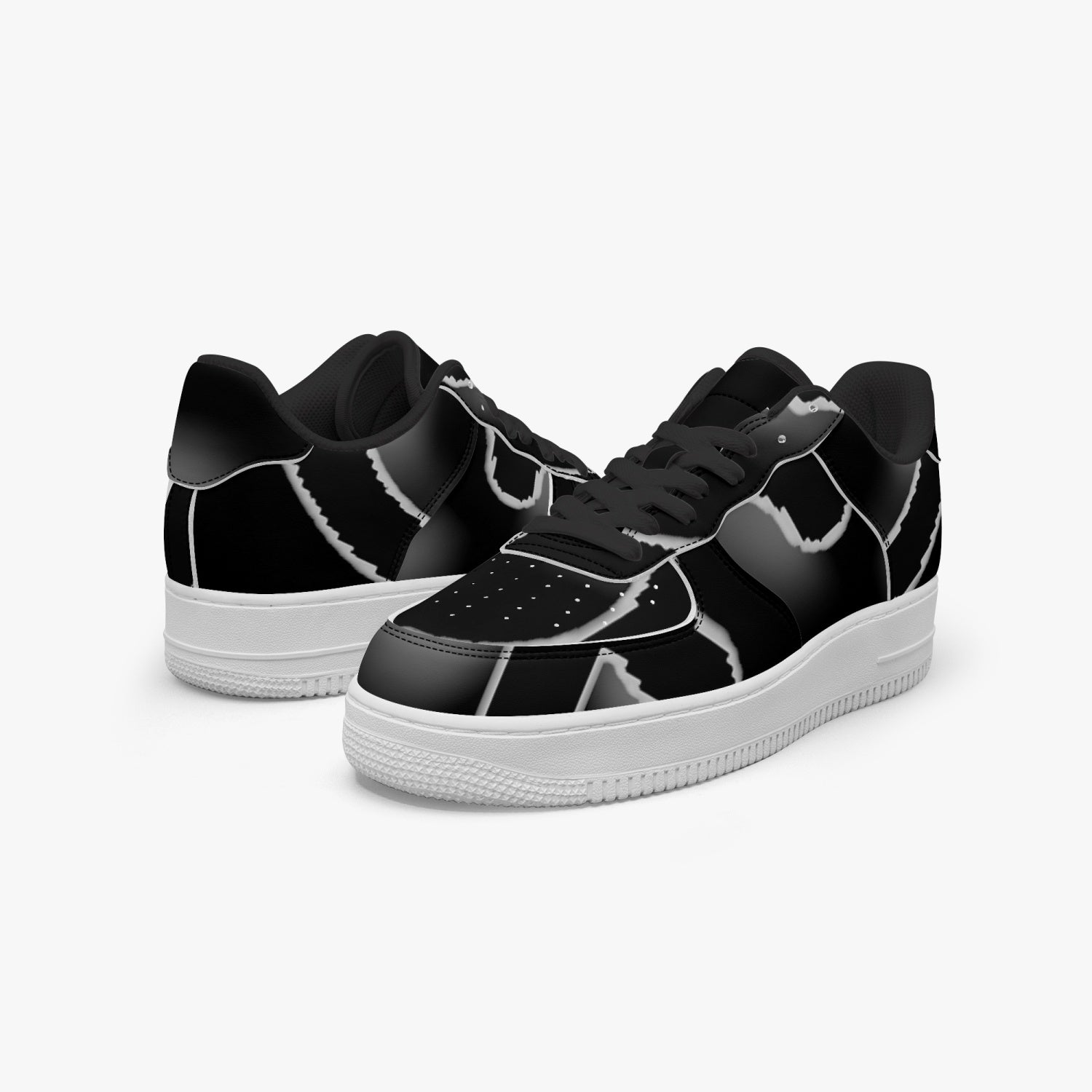 FZ Unisex Low-Top Leather Sports Sneakers - FZwear