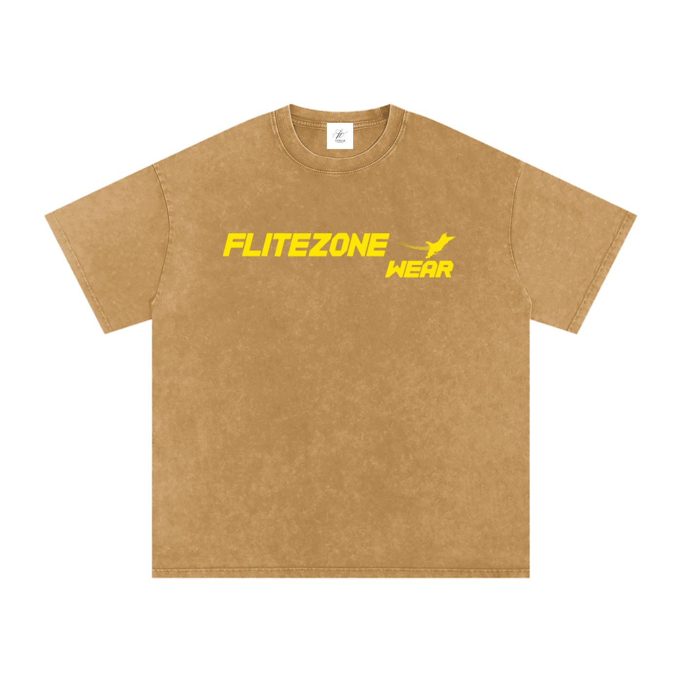 FZ Unisex Snow Washed Oversized Cotton Tee