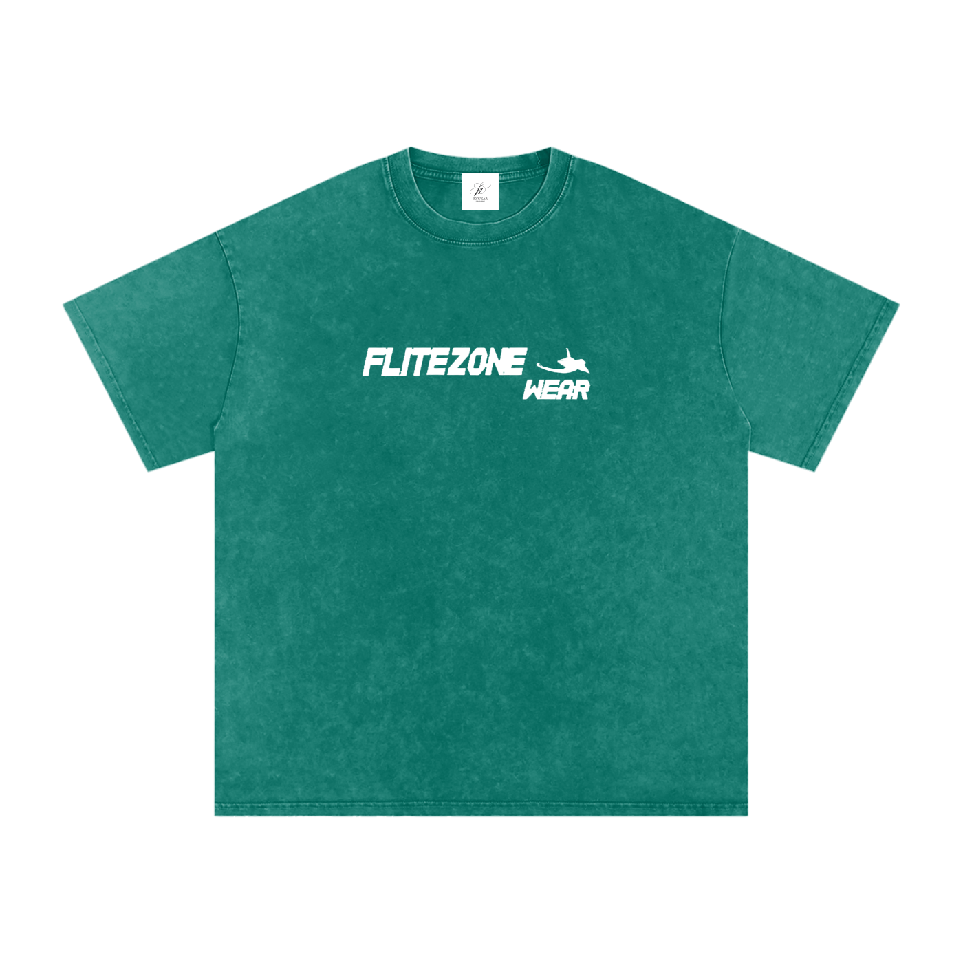 FZ Unisex Snow Washed Oversized Cotton Tee