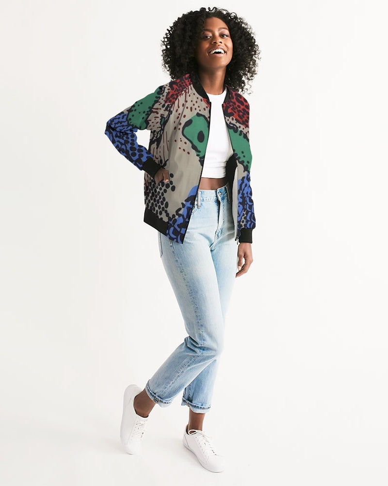 FZ SAFARI PRINT Women's Bomber Jacket