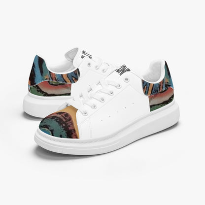 FZ Safari Print Leather Oversized Sneakers