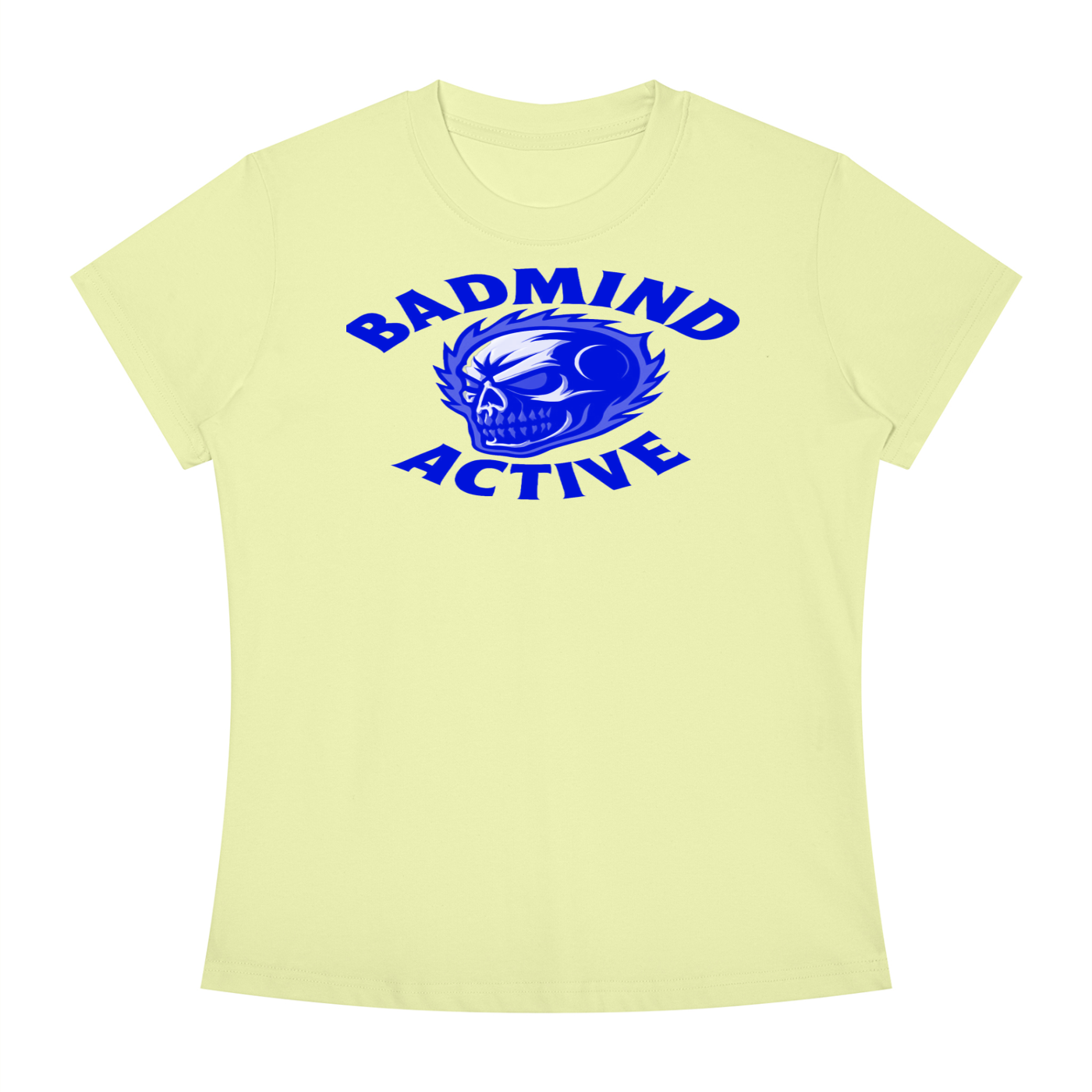 FZ Women's Slim Fit Badmind Crewneck Tee