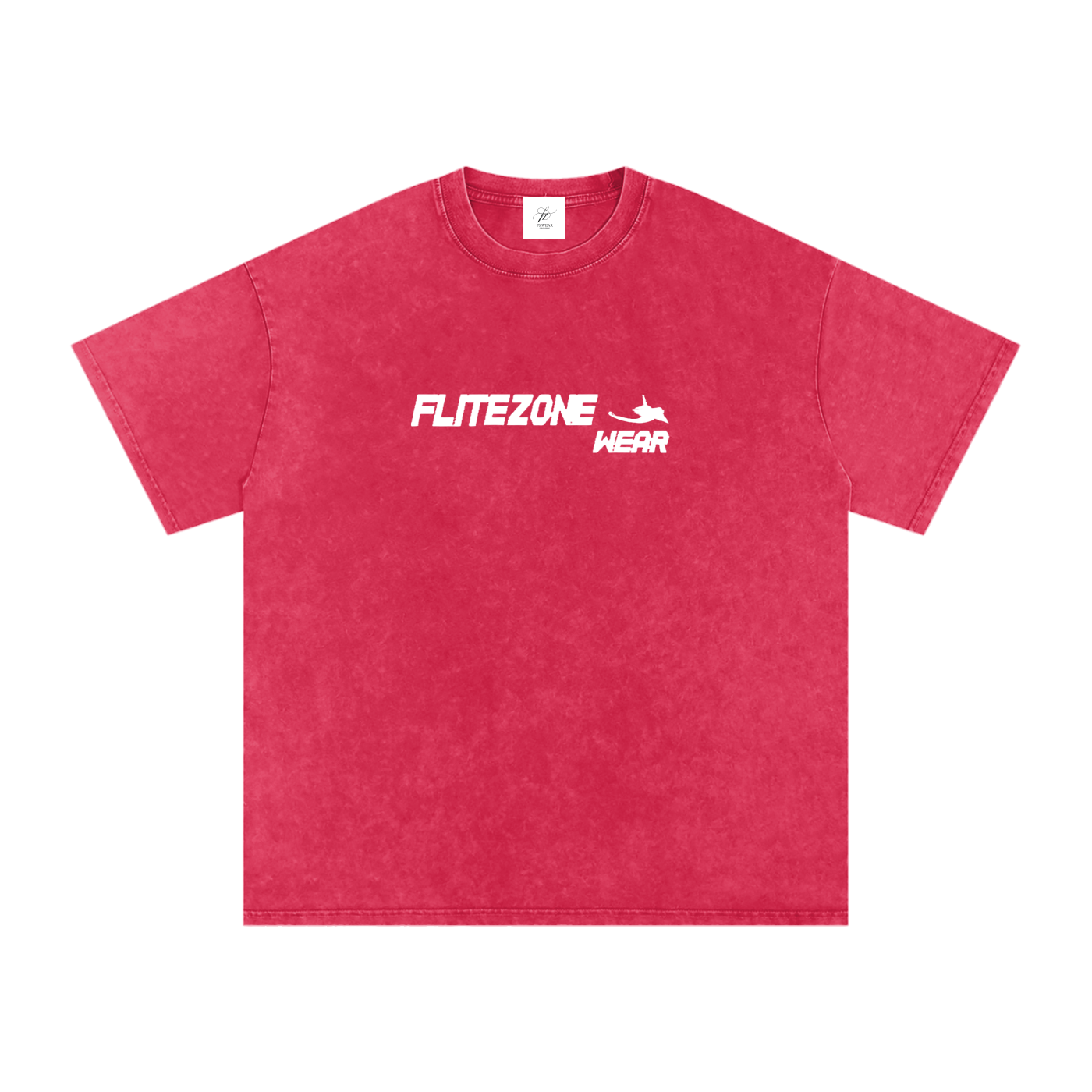 FZ Unisex Snow Washed Oversized Cotton Tee