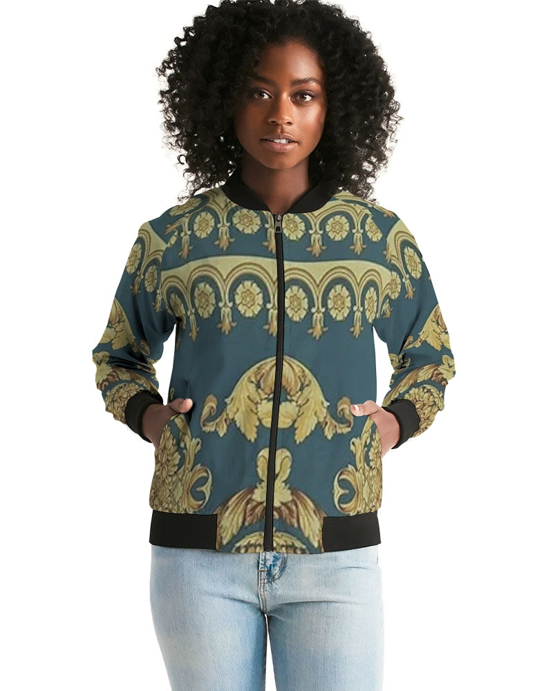 FZ AFRICAN PRINT Women's Bomber Jacket - FZwear