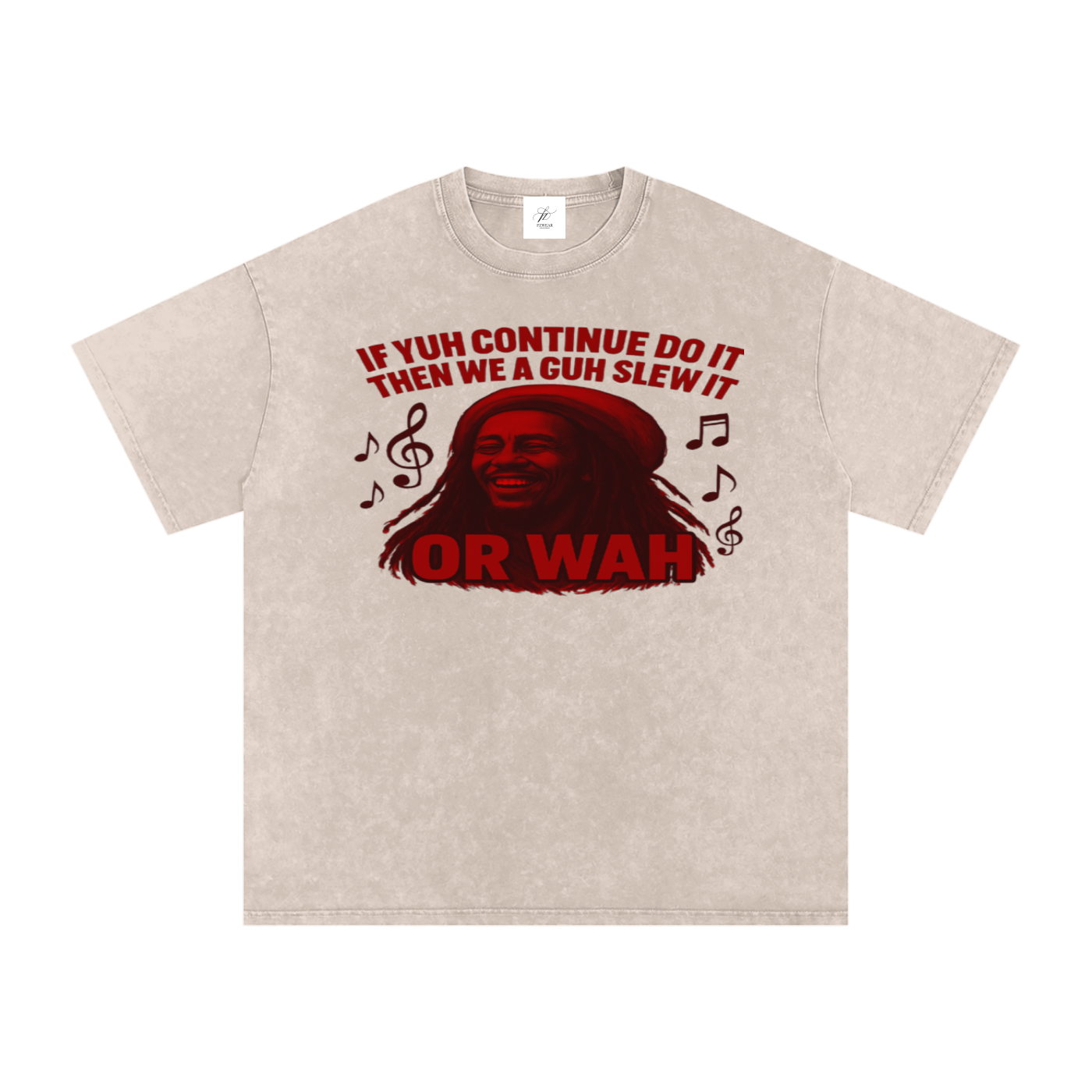 FZ Unisex Acid Wash Oversize Tee