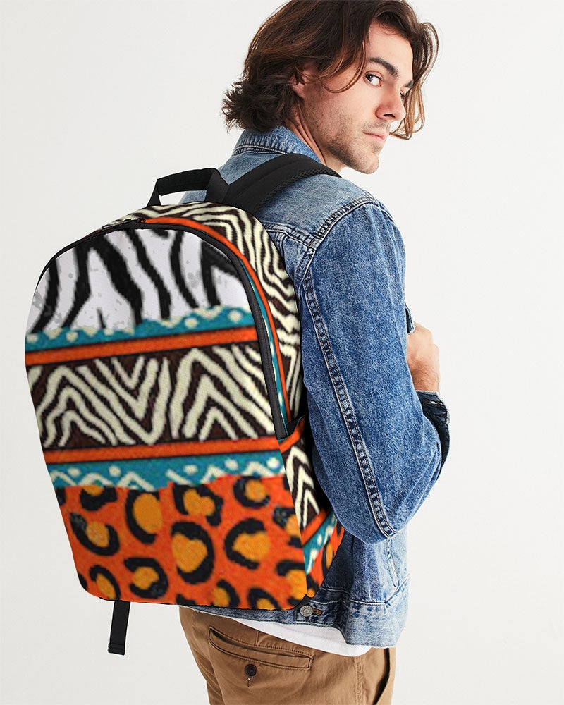 FZ AFRICAN PRINT Large Backpack - FZwear