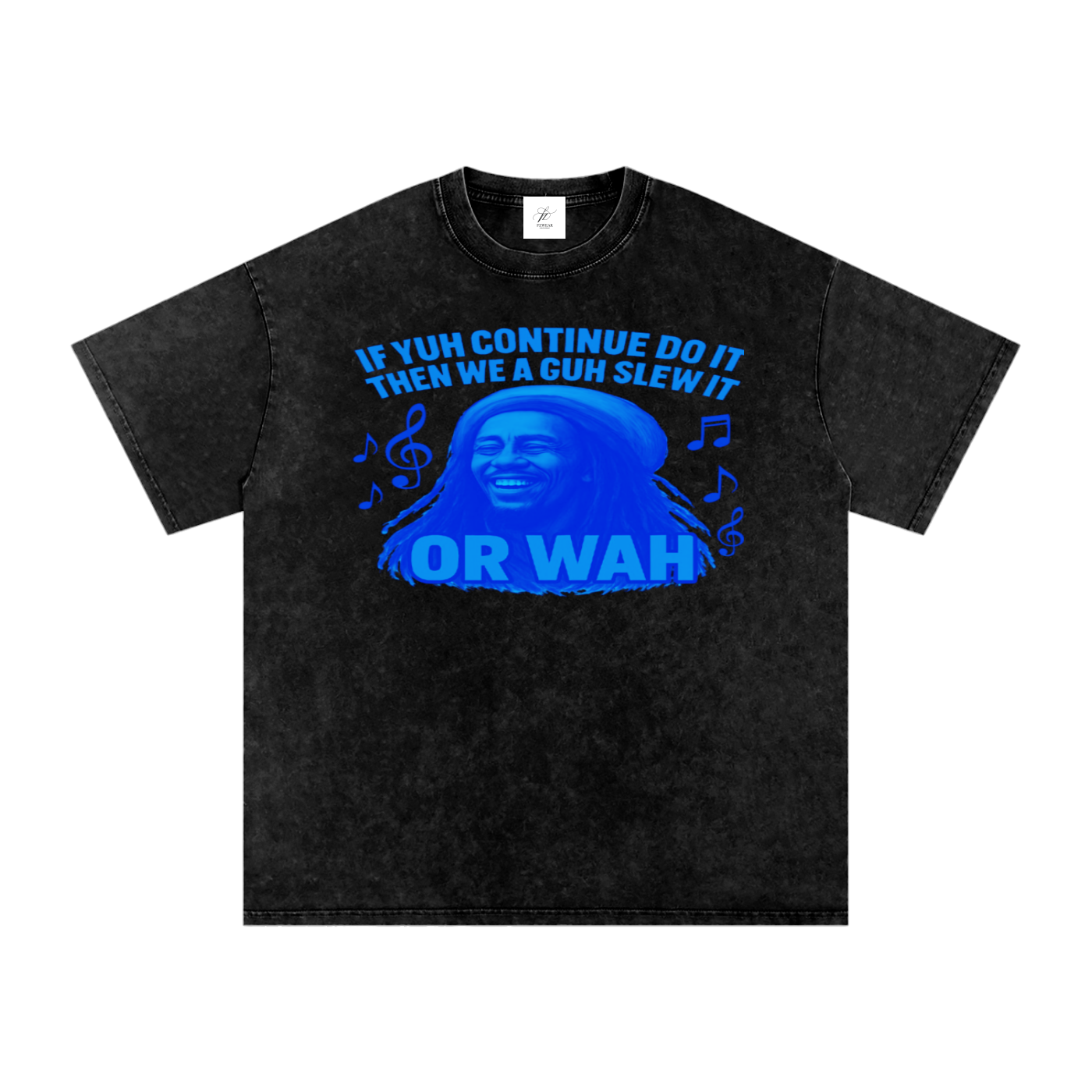 Acid Wash Oversize T-Shirt - 250 GSM