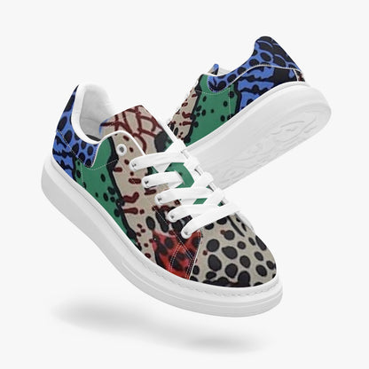 FZ Safari Print Leather Oversized Sneakers