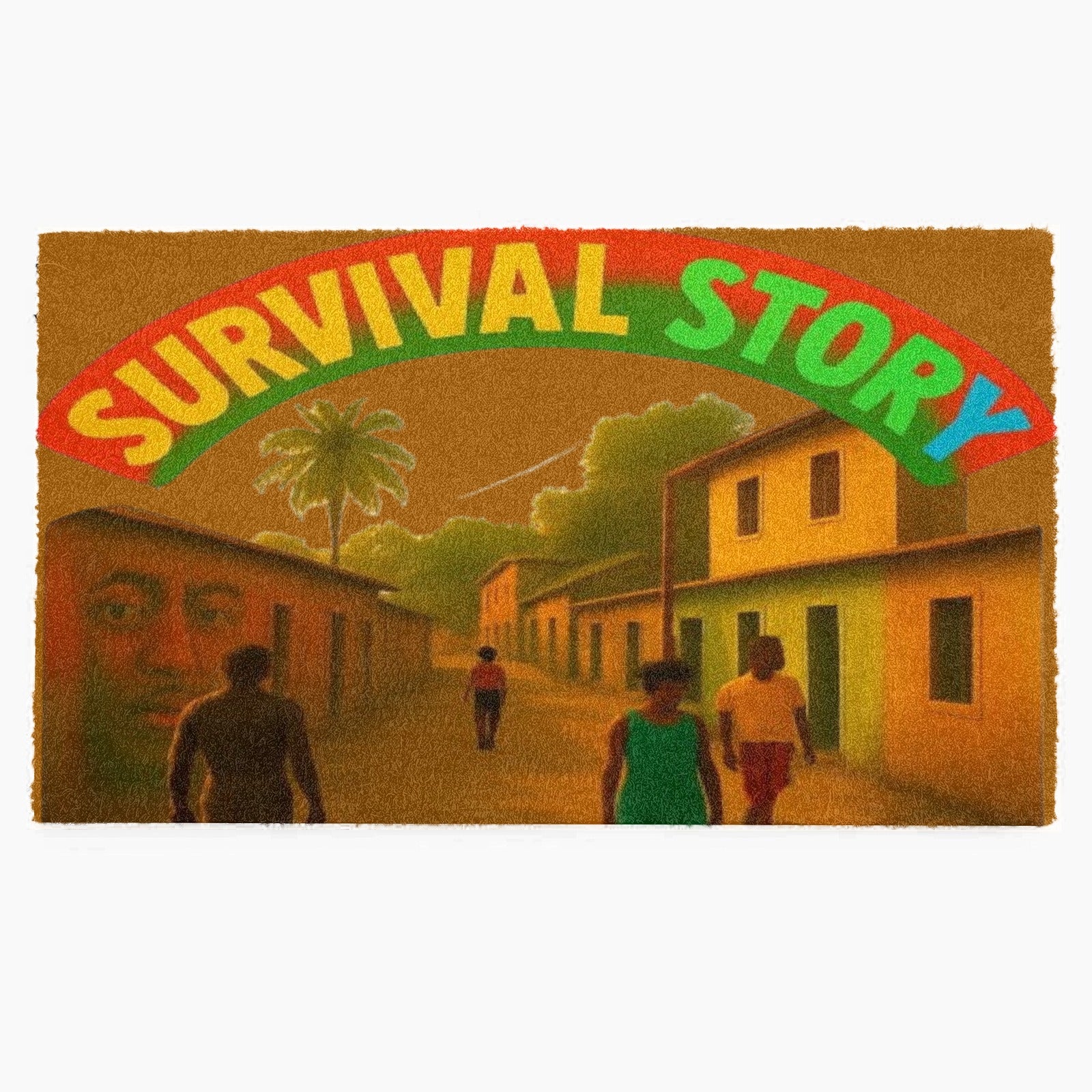 FZ Story Natural Coir Doormat