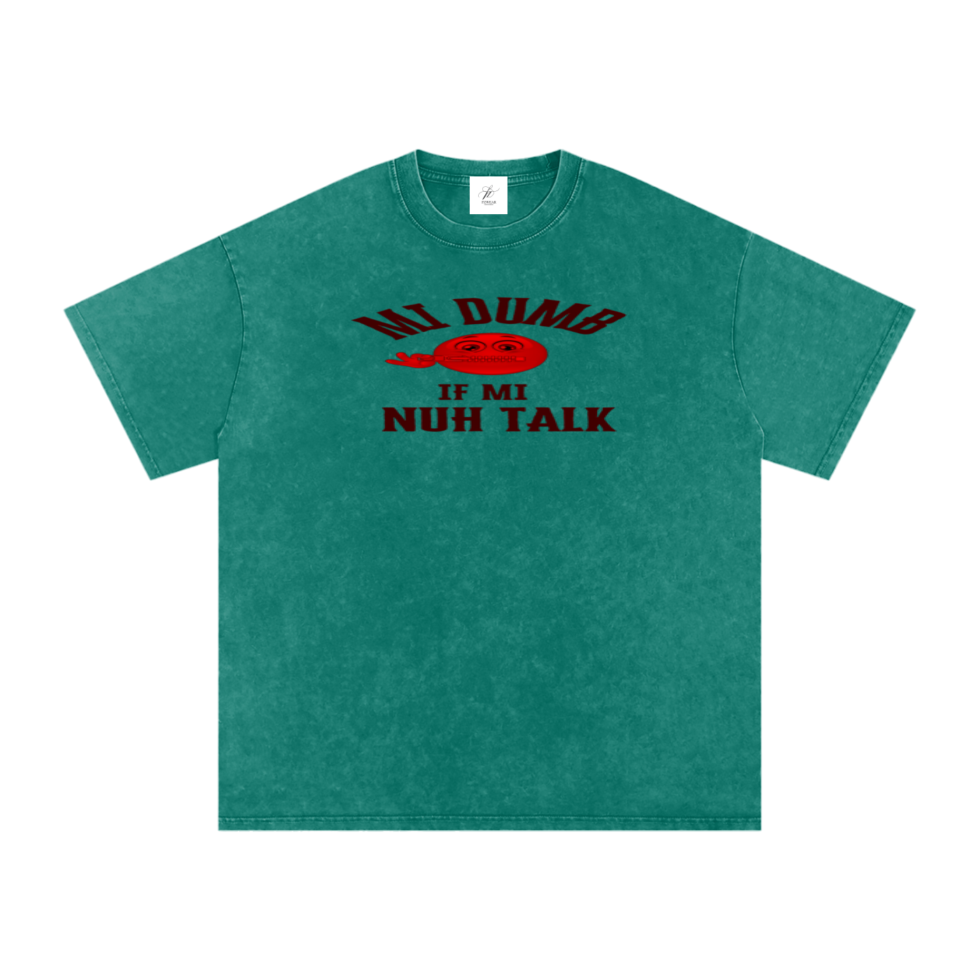 FZ Unisex Acid Wash Oversize Tee