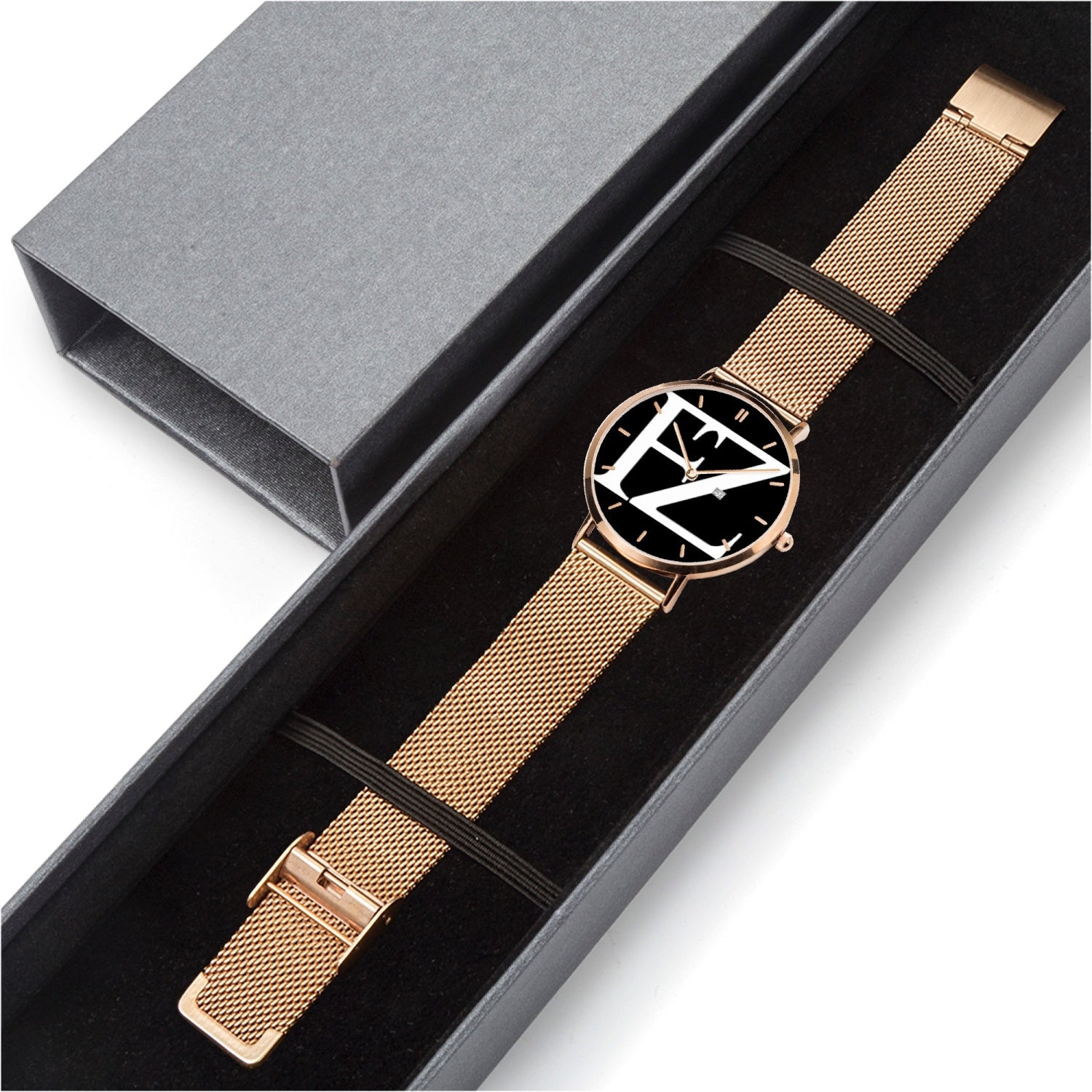 FZ Unisex Stainless Steel Perpetual Calendar Quartz Watch (With Indicators) - FZwear