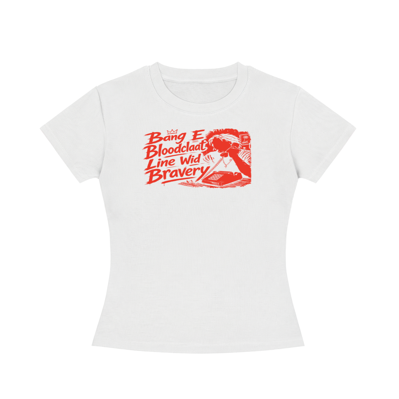 FZ Women's Slim Fit Crewneck Banga Tee
