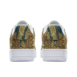 FZ African Print Unisex Low Top Leather Sneakers - FZwear