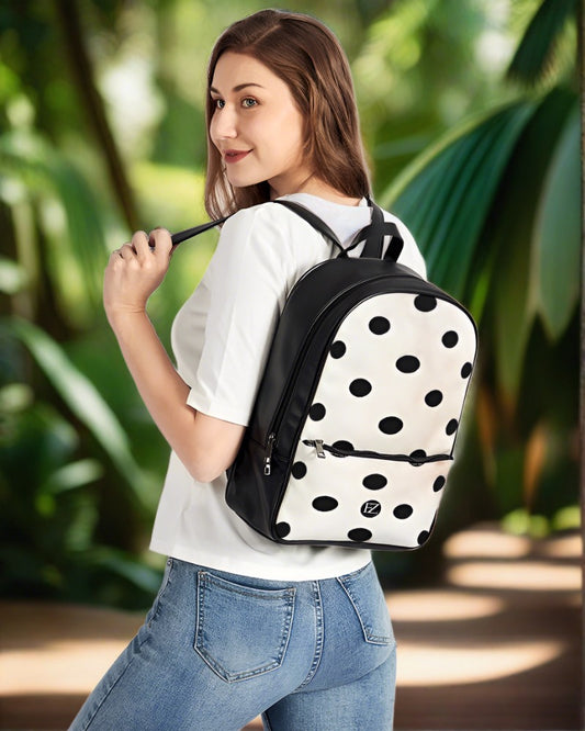 FZ WEAR DOT Classic Faux Leather Backpack