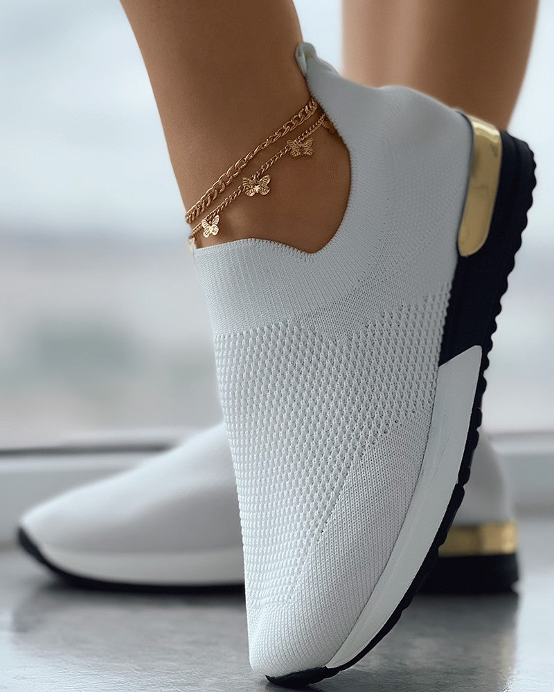 FZ Women's Slip On Knit Sneakers - FZwear