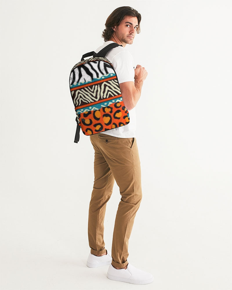 FZ AFRICAN PRINT Large Backpack - FZwear