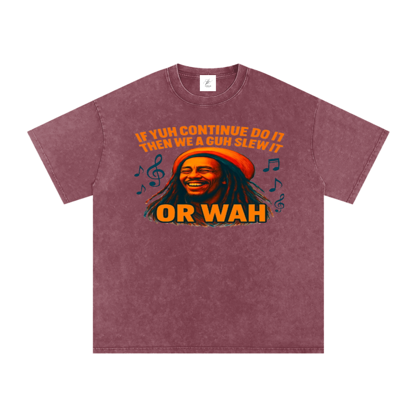 FZ Unisex Acid Wash Oversize Tee