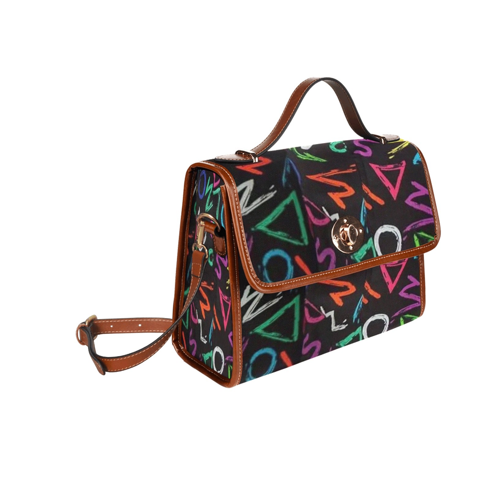 FZ AFRICAN ABSTRACT PRINT HANDBAG 2 - FZwear