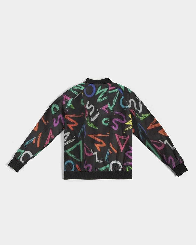 FZ AFRICAN ALPHA PRINT Women's Bomber Jacket - FZwear