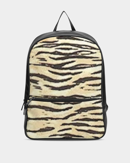 FZ AFRICAN TIGER PRINT Classic Faux Leather Backpack - FZwear