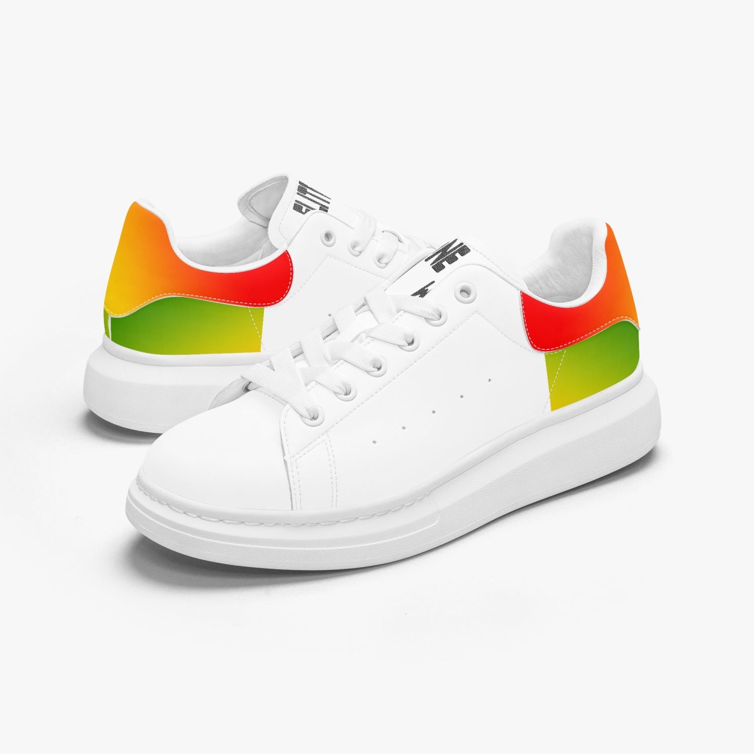 FZ Unisex Rasta Leather Oversized Sneakers - FZwear