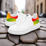 FZ Unisex Rasta Leather Oversized Sneakers - FZwear