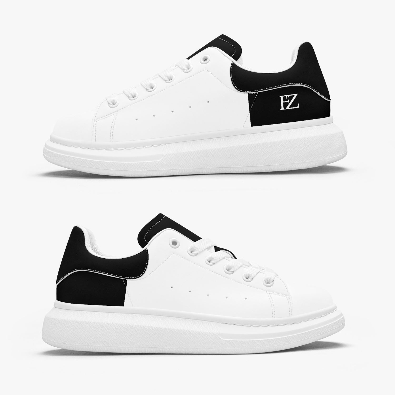 FZ Unisex Leather Oversized Sneakers - FZwear