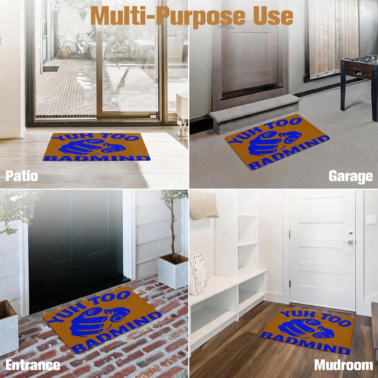 FZ Mind Natural Coir Doormat