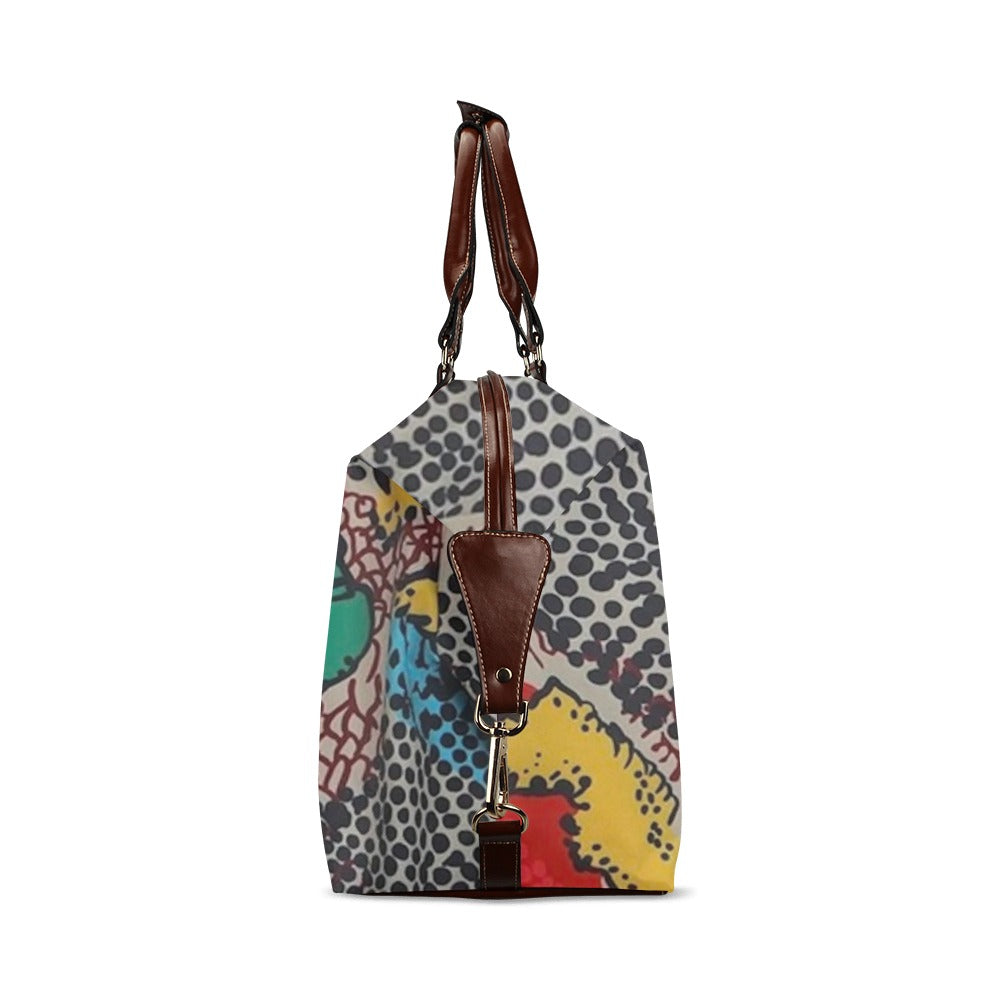 FZ SAFARI PRINT FLIGHT TRAVEL BAG