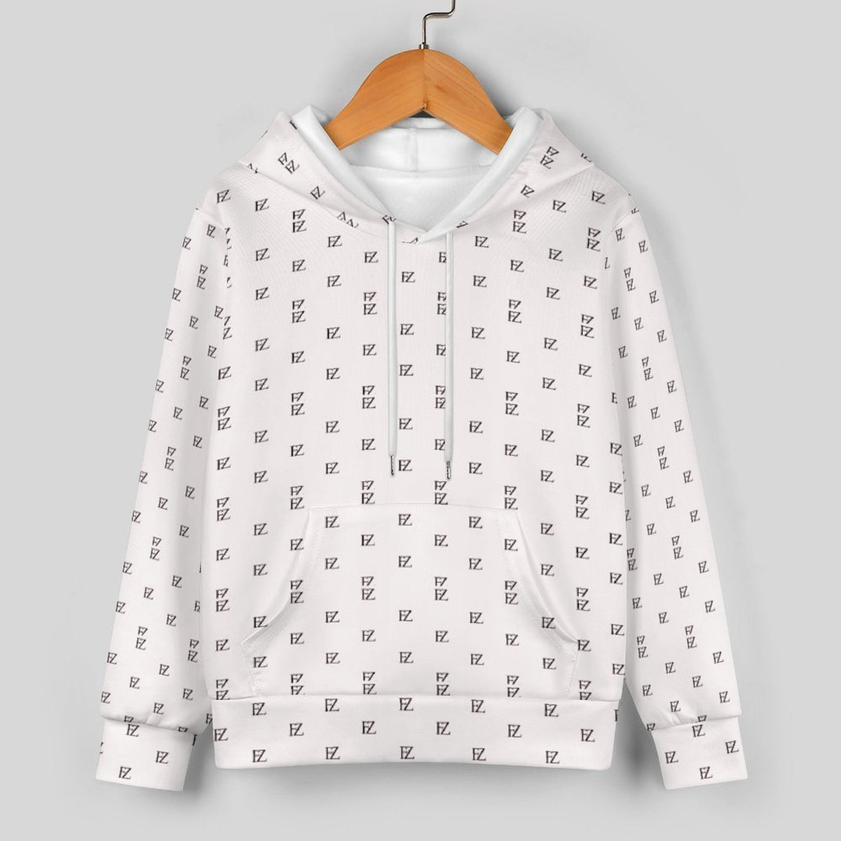 Custom Unsex Kid's Long Sleeve Hoodies&Pants Set