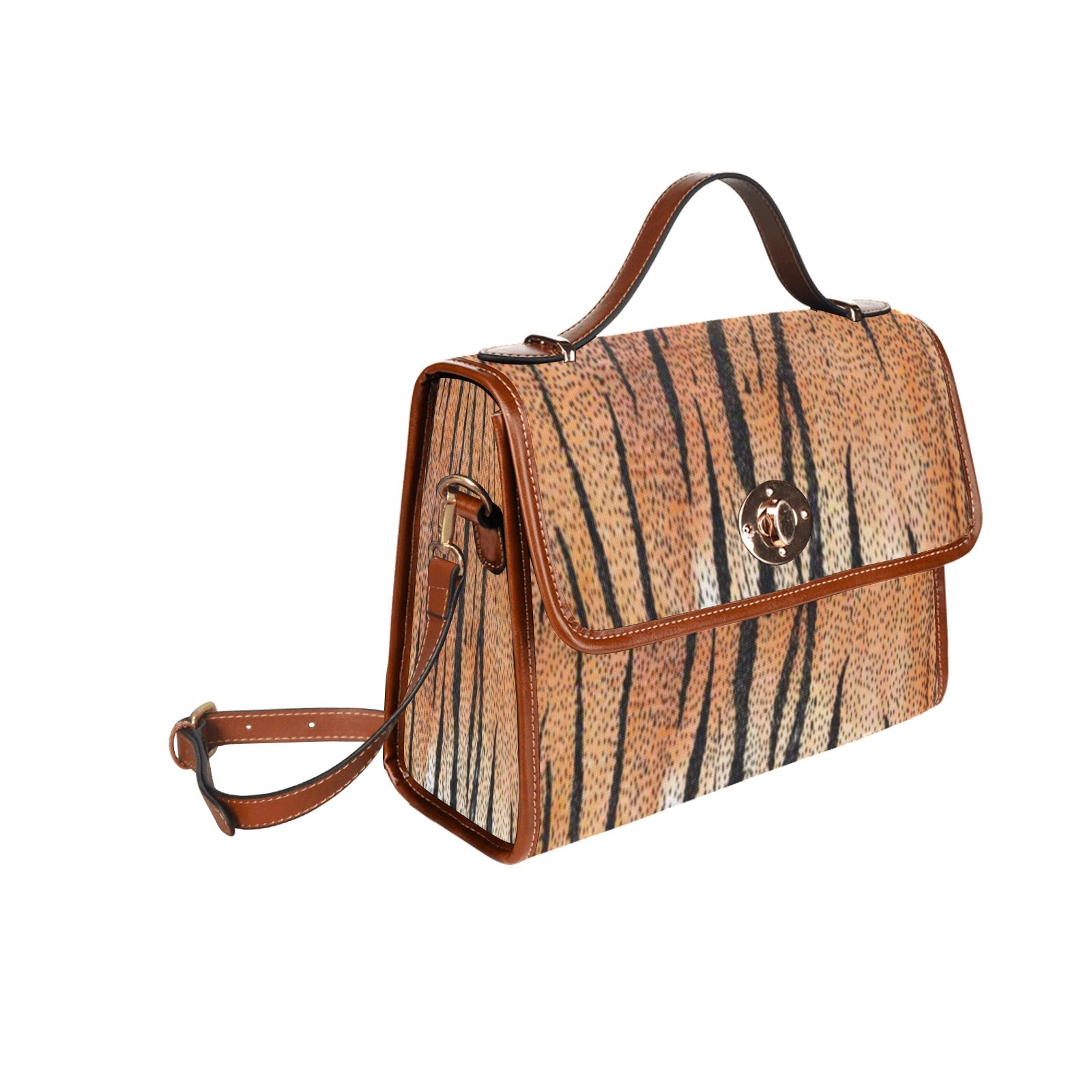 FZ AFRICAN TIGER PRINT HANDBAG 1 - FZwear