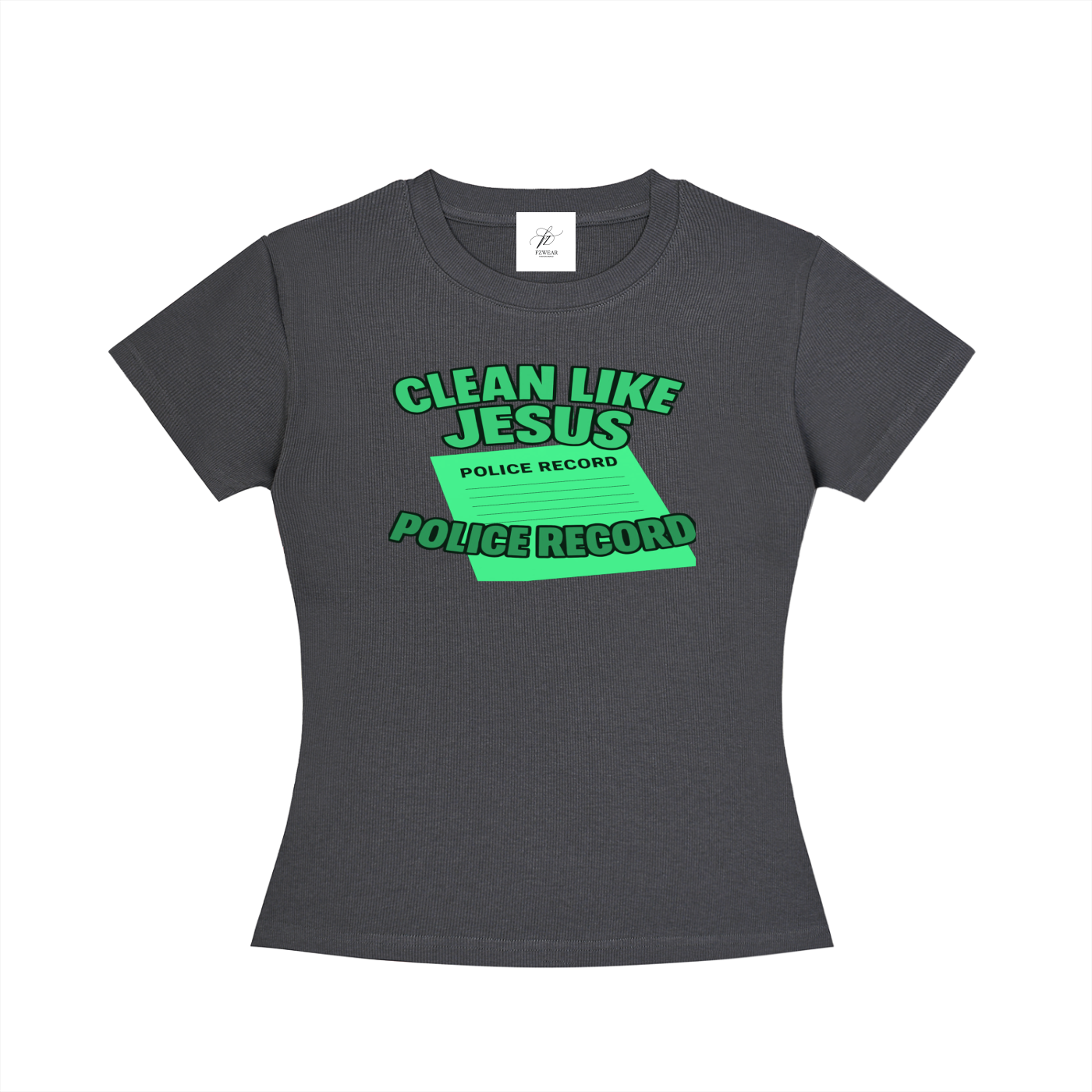 FZ Women's Slim Fit Crewneck Tee