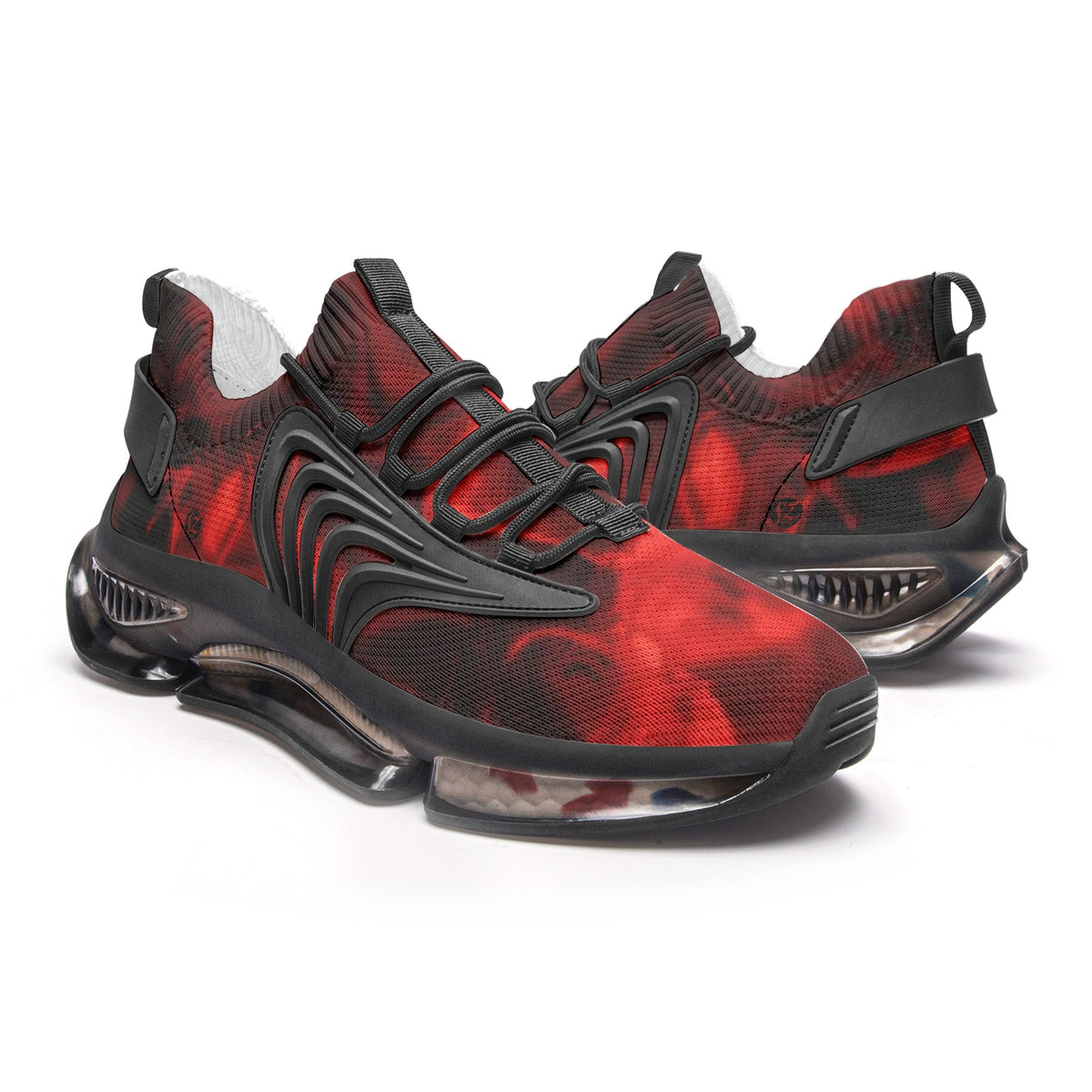 FZ Unisex Low Top Mesh Air Heel React Sneakers