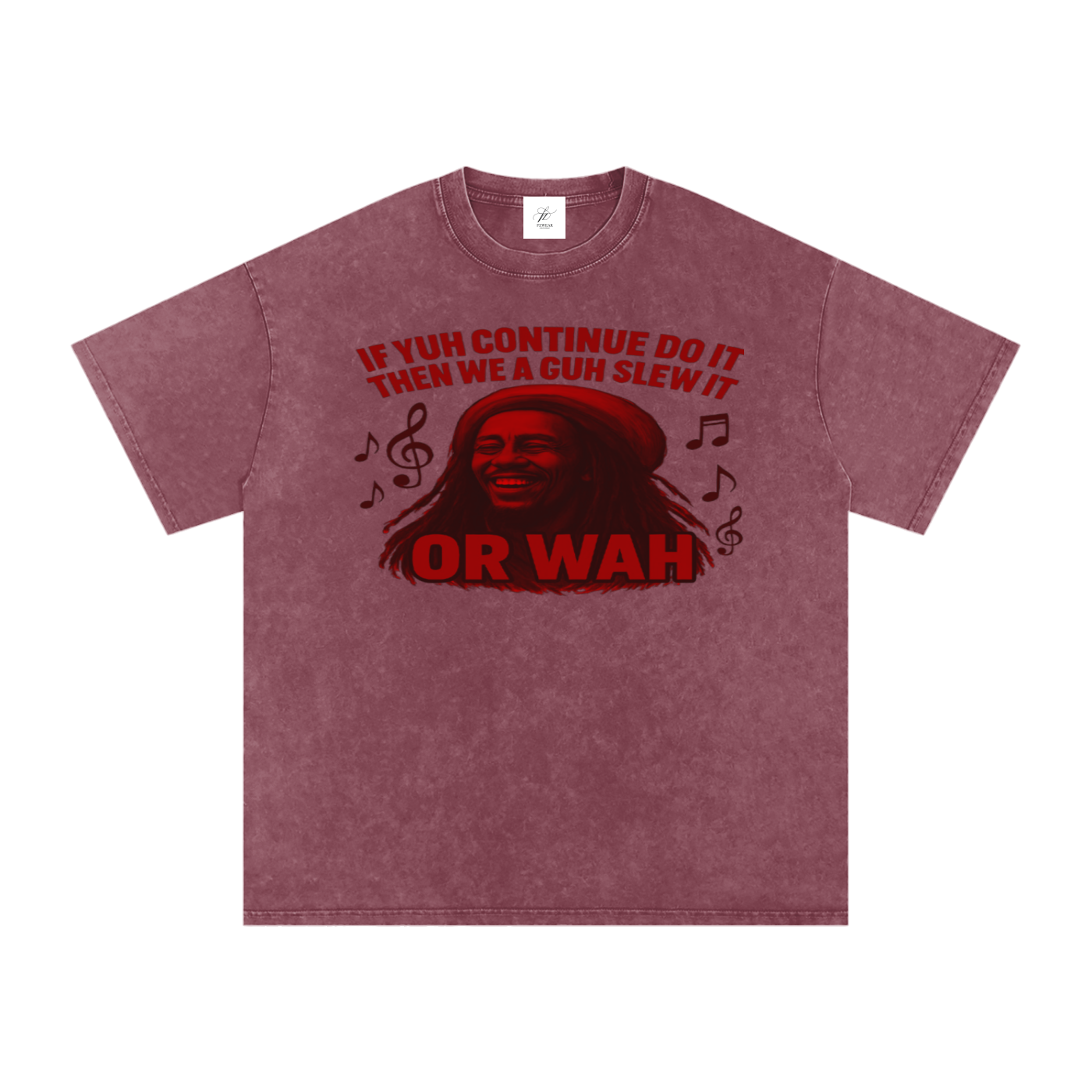Acid Wash Oversize T-Shirt - 250 GSM