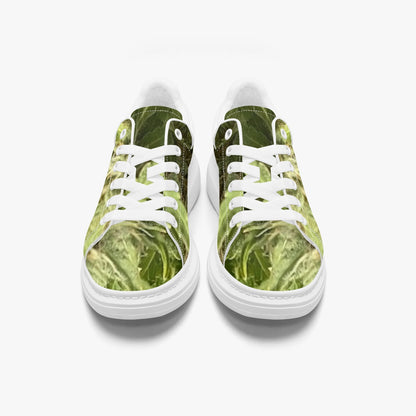 FZ Unisex Weed Leather Oversized Sneakers