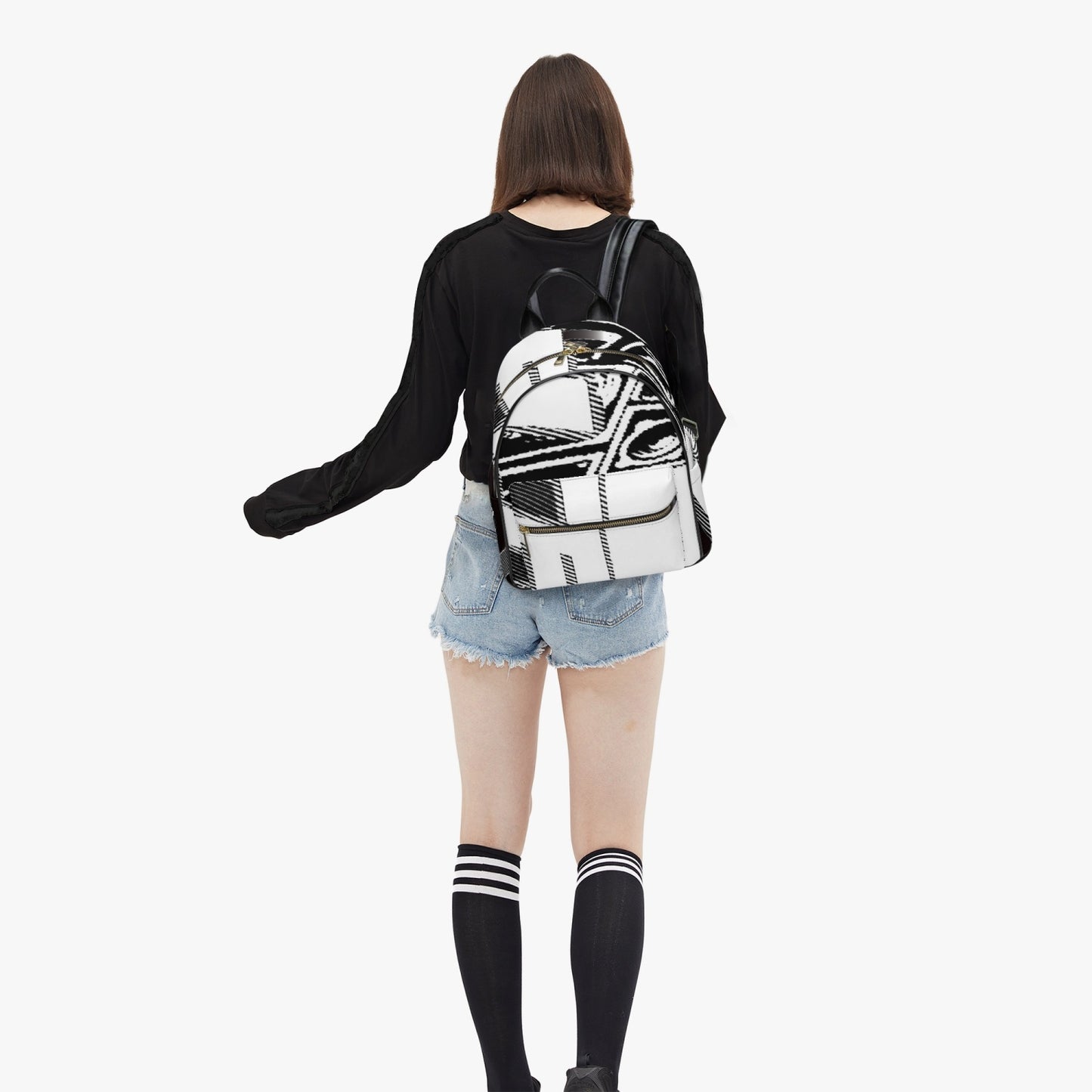 FZ Printed PU Backpack - FZwear