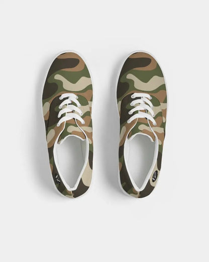 ARMY FLITE Men's Lace Up Canvas Shoe Kin Custom