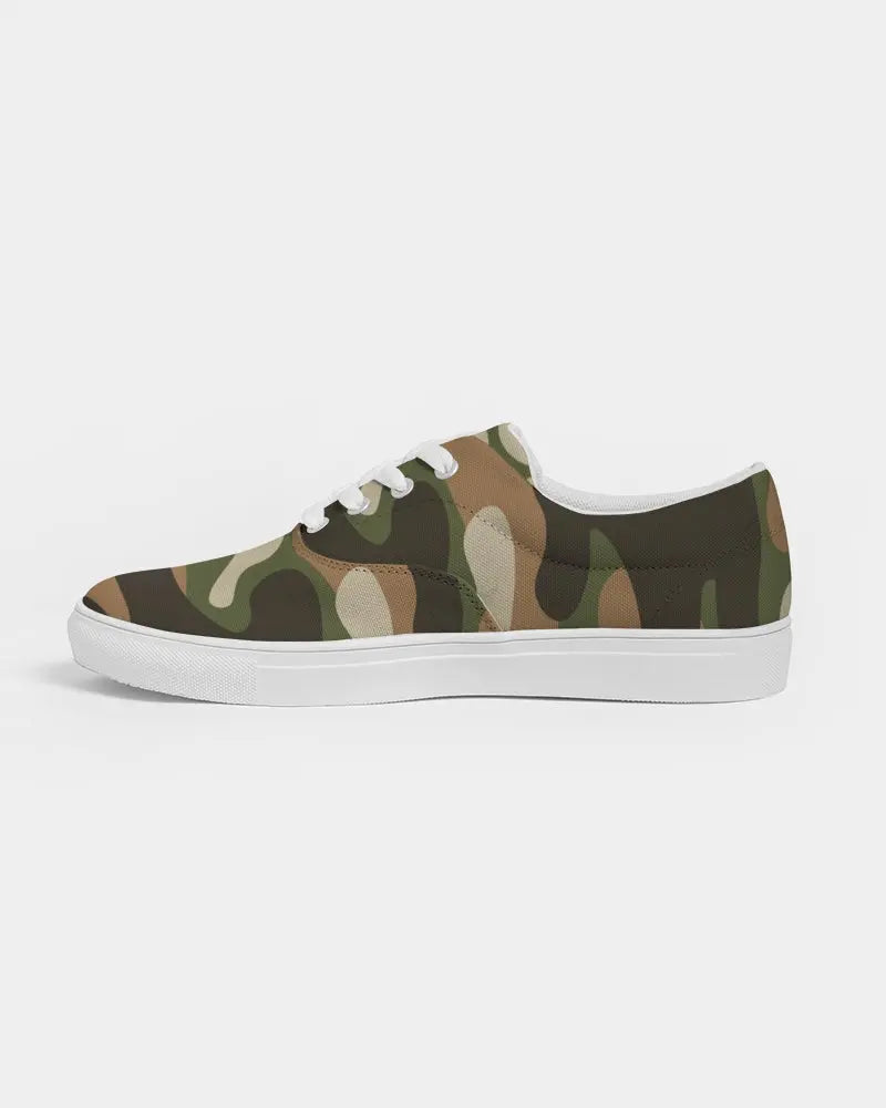 ARMY FLITE Men's Lace Up Canvas Shoe Kin Custom