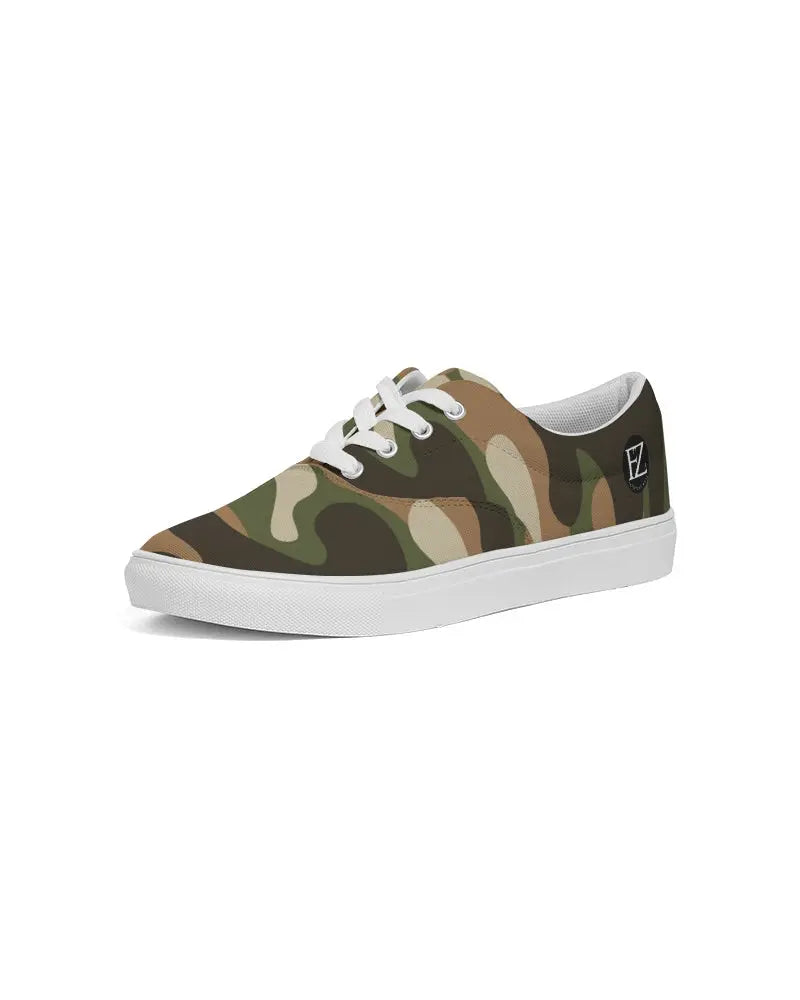 ARMY FLITE Men's Lace Up Canvas Shoe Kin Custom