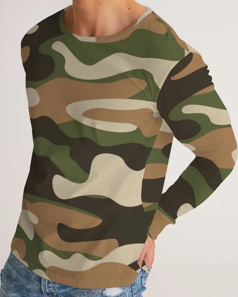 ARMY FLITE Men's Long Sleeve Tee Kin Custom