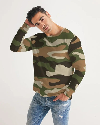 ARMY FLITE Men's Long Sleeve Tee Kin Custom