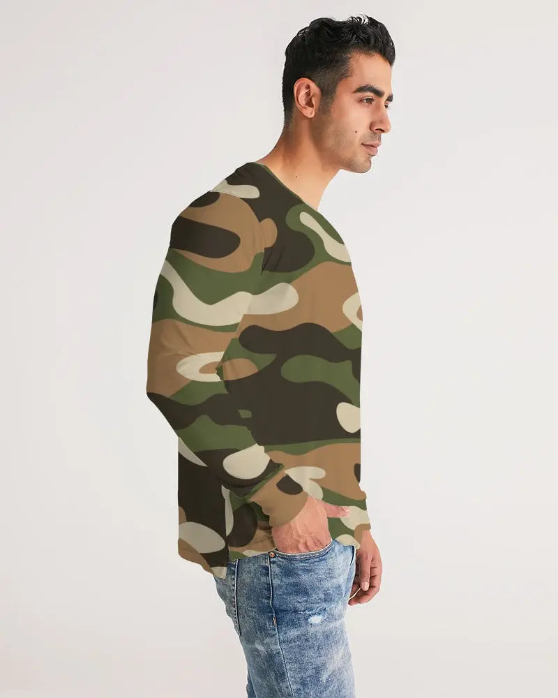 ARMY FLITE Men's Long Sleeve Tee Kin Custom