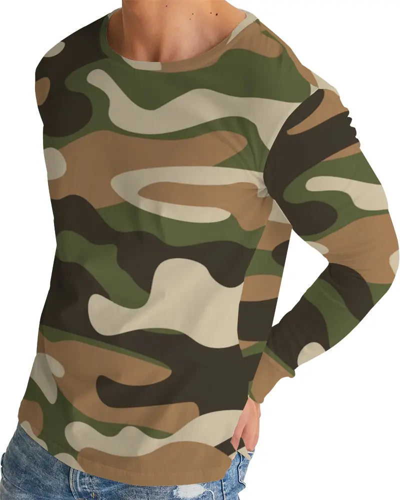 ARMY FLITE Men's Long Sleeve Tee Kin Custom